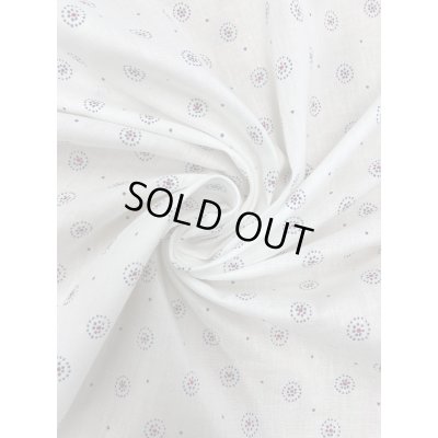 画像6: 生地：コットンプリント（白地・グレー）