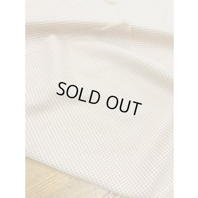 画像4: 生地:千鳥格子柄ウールストレッチ(オレンジベージュ)