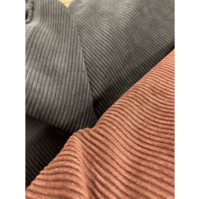 画像7: 生地： ポリエステルコーデュロイ畝 （黒）