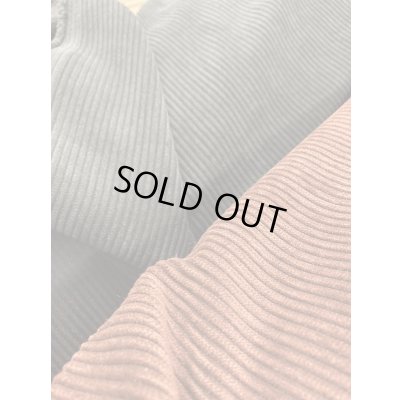 画像9: 生地： ポリエステルコーデュロイ畝 （赤茶）