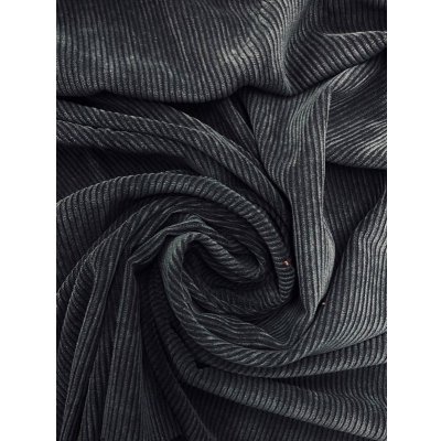 画像6: 生地： ポリエステルコーデュロイ畝 （黒）