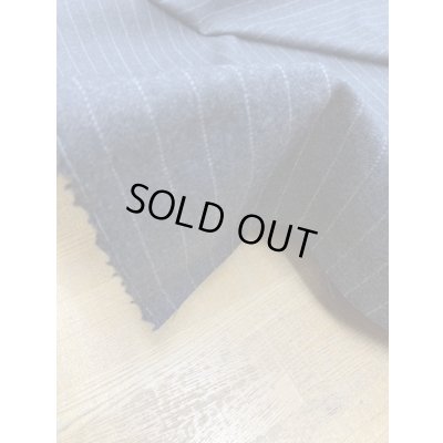 画像5: 生地：ペンシルストライプウール（グレー／白）