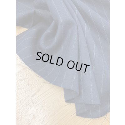 画像5: 生地:ペンシルストライプウール(紺/白)