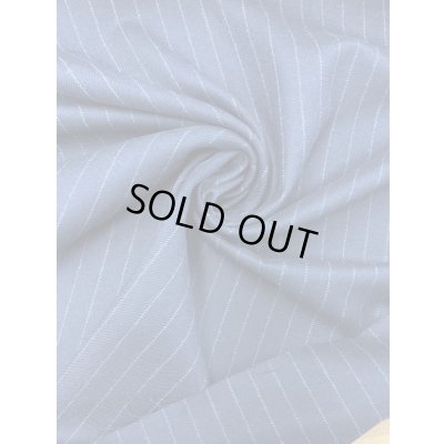 画像6: 生地:ペンシルストライプウール(紺/白)