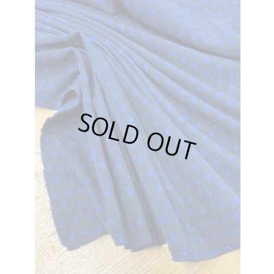 画像5: 生地：小柄綿ニット（紺／ブルー）