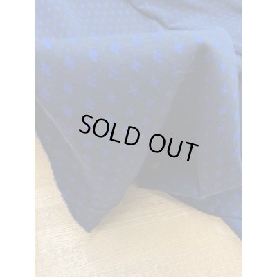 画像7: 生地：小柄綿ニット（紺／ブルー）