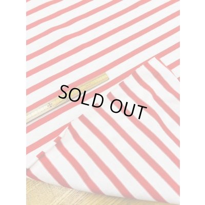 画像3: 生地：ボーダー柄天竺ニット（白／赤）