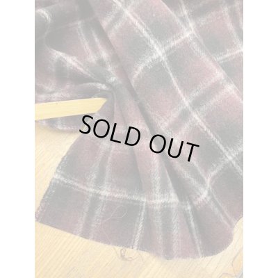 画像6: 生地：チェック柄ポリエステル起毛（ワイン／黒）