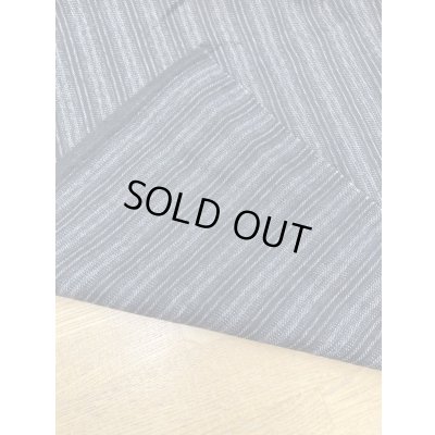 画像3: 生地：縦縞ポリエステル（黒／グレー）