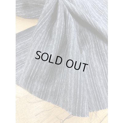 画像5: 生地：縦縞ポリエステル（黒／グレー）