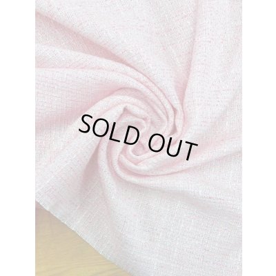 画像6: 生地：ファンシーヤーンツイードポリエステル（ピンク）