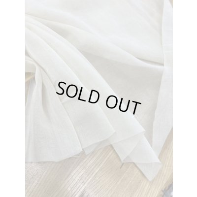 画像5: 生地：ポリエステルソフトオーガンジー（クリーム）