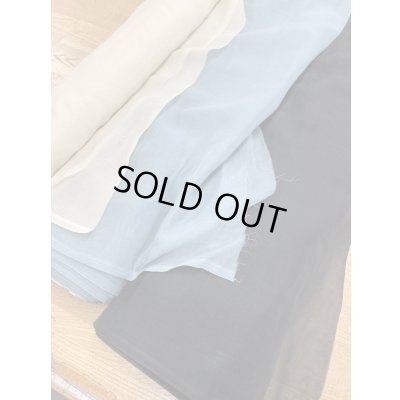 画像8: 生地：ポリエステルソフトオーガンジー（サックス）