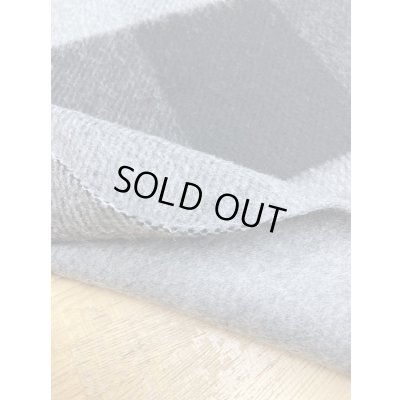 画像4: 生地：ビッグチェック柄ウールシャギー（グレー／黒）