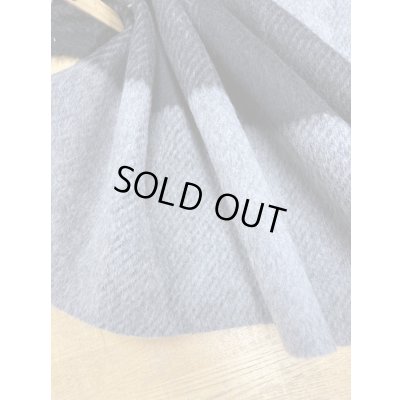 画像5: 生地：ビッグチェック柄ウールシャギー（グレー／黒）