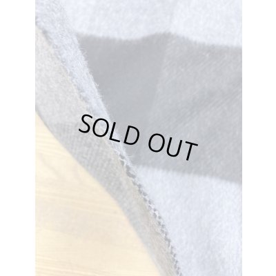 画像7: 生地：ビッグチェック柄ウールシャギー（グレー／黒）