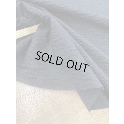 画像5: 生地:綿100%ローンリップル加工(黒)