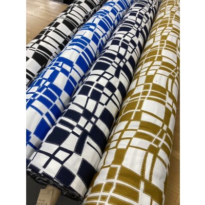 画像9: 生地：綿100％幾何学模様（マスタード）