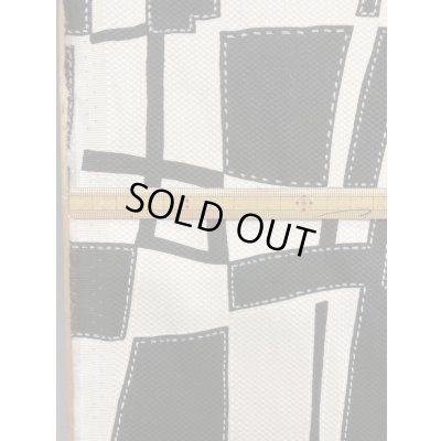 画像3: 生地：綿100％幾何学模様（黒）