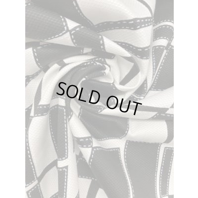 画像7: 生地：綿100％幾何学模様（黒）