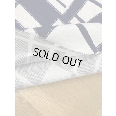 画像6: 生地：綿100％幾何学模様（紺）