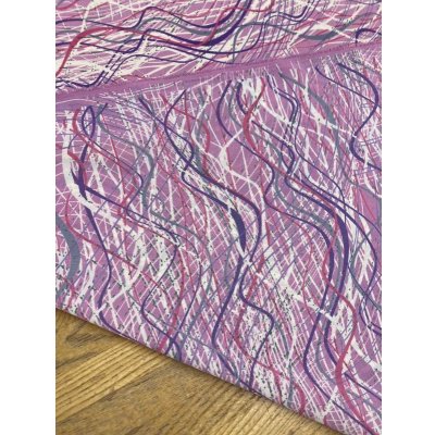 画像3: 生地：ポリ100％らせん模様プリント（ピンク／紫）