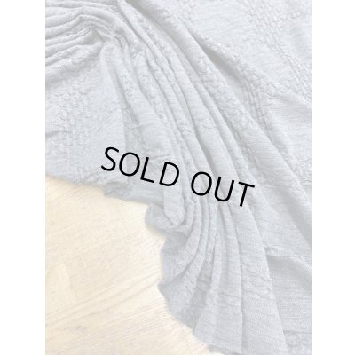 画像6: 生地：綿水玉ジャガードニット（グレー）