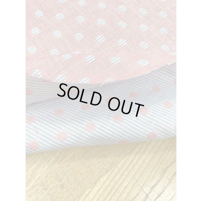 画像5: 生地:ボーダードット柄ダブルガーゼ(ピンク/水色)