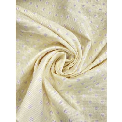 画像7: 生地：ボーダードット柄ダブルガーゼ（レモン/ピンク）