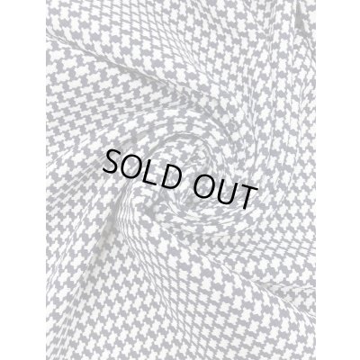 画像6: 生地：ウールポリ混千鳥柄（紺／白）