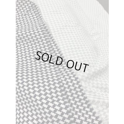 画像7: 生地：ウールポリ混千鳥柄（水色／白）