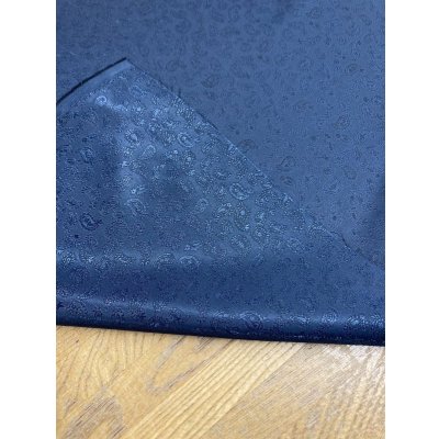 画像3: 生地：ペイズリー柄ジャガードポリエステル（紺）