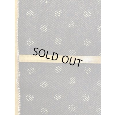 画像2: 生地：ヘリンボーン水玉プリントポリエステル（茶／ベージュ）