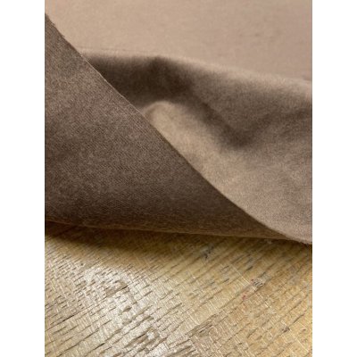 画像4: 生地:ポリエステル100%カラースエード(茶)