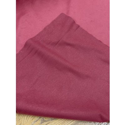 画像3: 生地：ポリエステル100％カラースエード（エンジ）