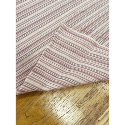 画像4: 生地：綿100％ボーダー柄（赤系）