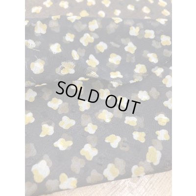 画像4: 生地:カットボイルプリント(黒/黄)