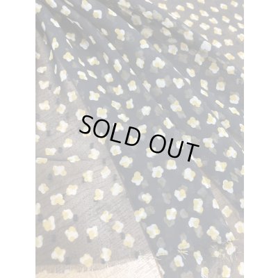 画像5: 生地:カットボイルプリント(黒/黄)