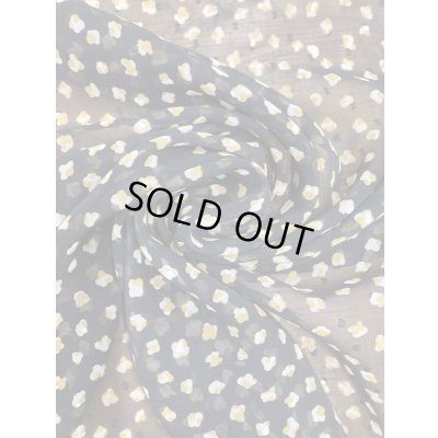 画像6: 生地:カットボイルプリント(黒/黄)