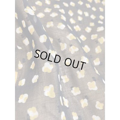 画像7: 生地:カットボイルプリント(黒/黄)