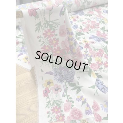 画像5: 生地：ポリエステル花柄プリントストライプ（白／ピンク）