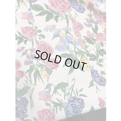 画像9: 生地：ポリエステル花柄プリントストライプ（白／ピンク）