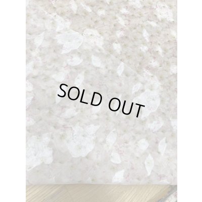 画像3: 生地：ダブル幅花柄プリントカットボイル（薄ピンク）