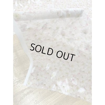 画像6: 生地：ダブル幅花柄プリントカットボイル（薄ピンク）