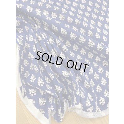 画像6: 生地:プロヴァンス柄綿100%天竺(青/白)