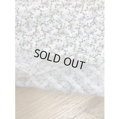 画像4: 生地：格子織り小花柄プリント（キナリ／ピンク）