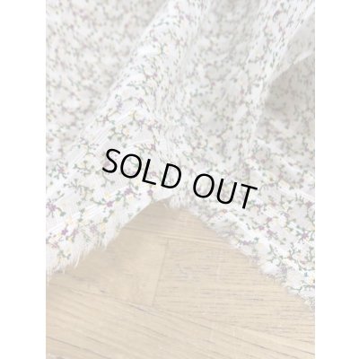 画像8: 生地：格子織り小花柄プリント（キナリ／ピンク）