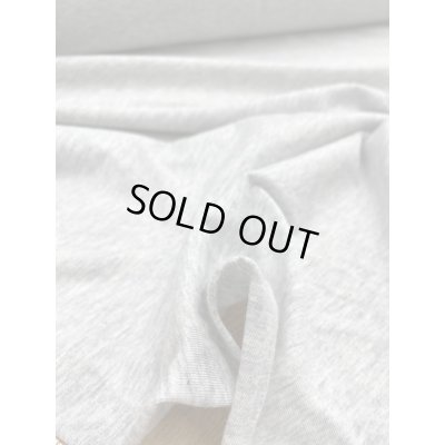 画像8: 生地：霜降り綿100％天竺ニット（霜降りグレー）