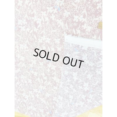 画像3: 生地：綿100％手書き花柄プリント80ローン（ピンク）