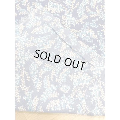 画像3: 生地：綿100％花柄プリント80ローン（ブルー）